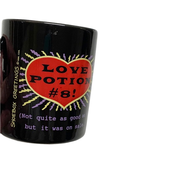 LOVE POTION #8 Ceramic Mug Cup Vintage ShoeBox Greetings Hallmark CC10 - Picture 4 of 4